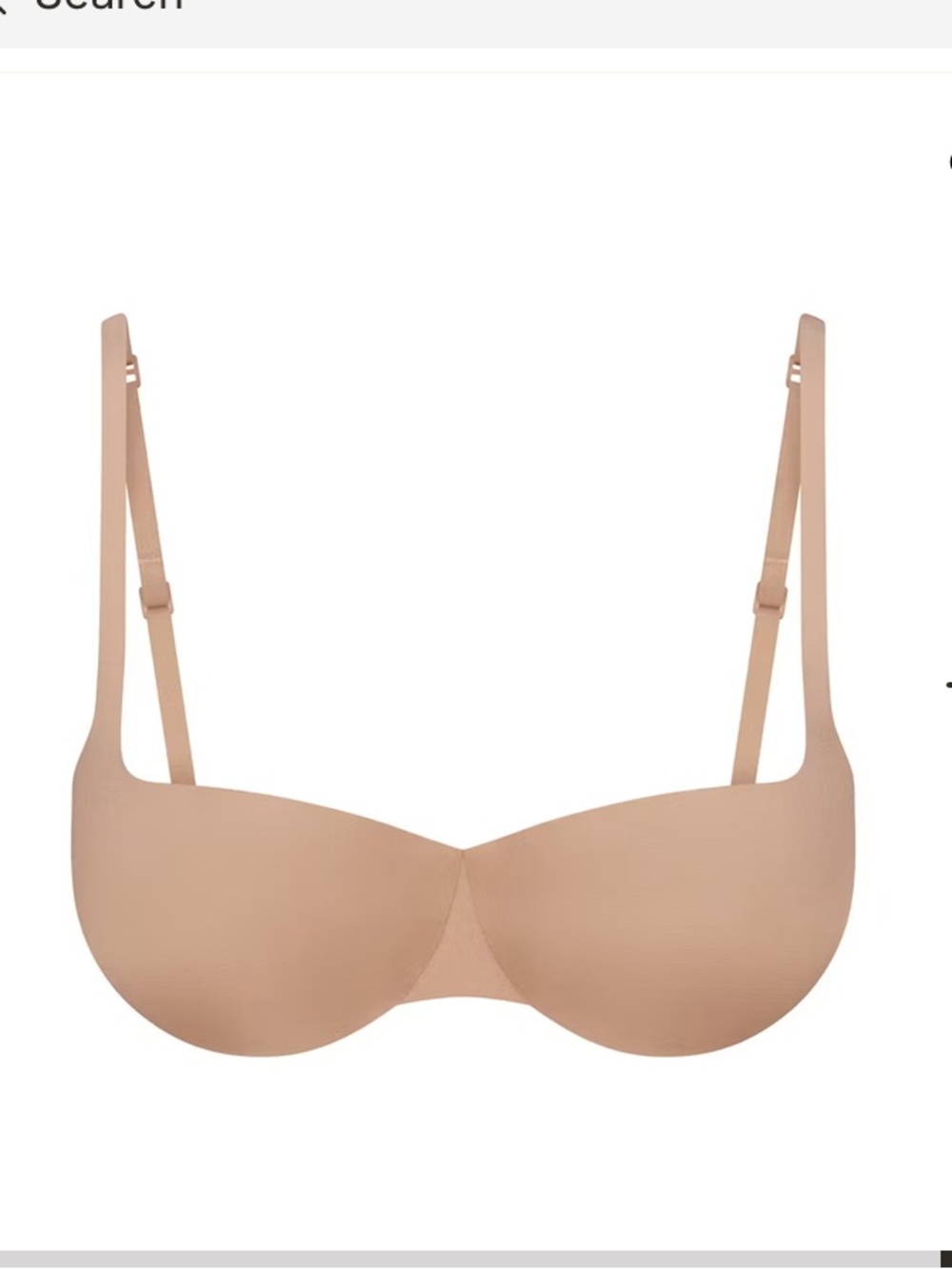 Skims Ultimate Push-Up Balconette Bra in Clay